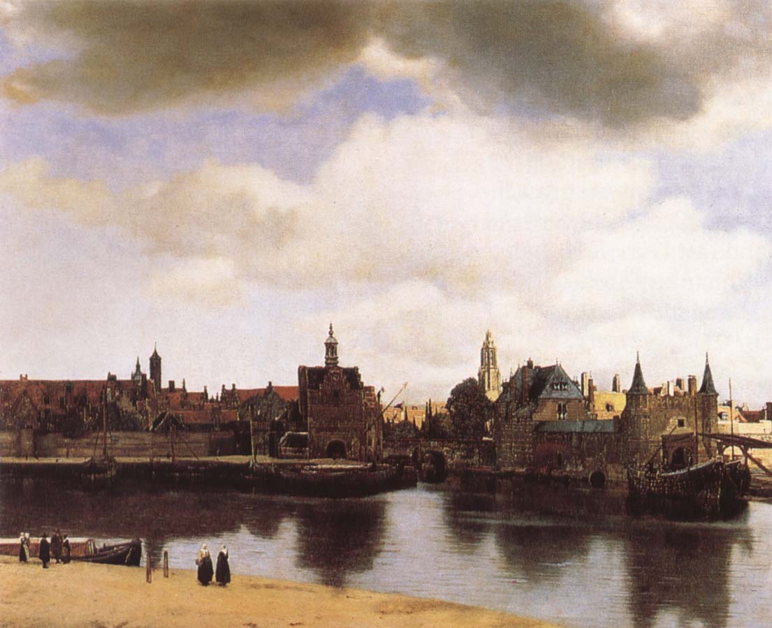 View over Delft